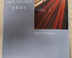 2021 Toyota Land Cruiser Owner's Manual