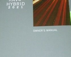2021 Toyota RAV4 Hybrid Owner's Manual