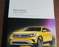 2021 Volkswagen Atlas Cross Sport Owner's Manual