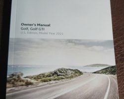 2021 Volkswagen Golf GTI Owner's Manual