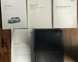 2021 Volkswagen Tiguan Owner's Manual Set