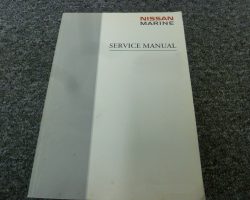 2006 Nissan NSD40B Outboard Motor Service Manual