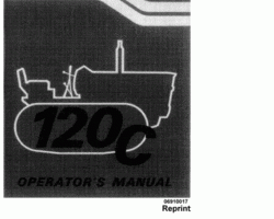 Operator's Manual for Fiat Tractors model 120C