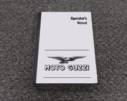 1939 Moto Guzzi Airone Owner Operator Maintenance Manual