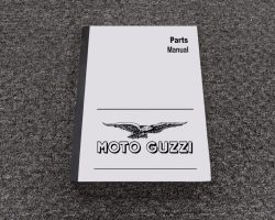 1957 Moto Guzzi V8 Parts Catalog Manual