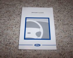 1963 Ford E-100 Econoline Owner's Manual