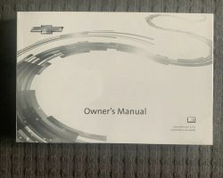 1969 Chevrolet Blazer Owner's Manual + Supplement