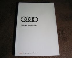 1987 Audi 4000 Owner's Manual Set