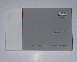 1988 Nissan Stanza Owner's Manual Set