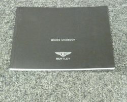 1990 Bentley Eight Owner's Manual