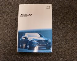 1992 Mazda MX-3 Owner's Manual Set