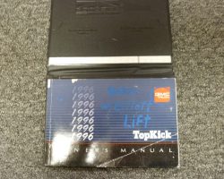 1996 GMC Topkick Owner's Manual Set