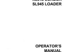 Farmhand 1PD164496 Operator Manual - SL945 / XL945 Mounted Loader (1996)