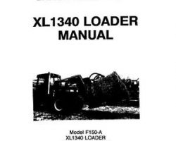 Farmhand 1PD167892 Operator Manual - F150-A XL1340 Loader (mounted, eff sn 501, 1992)