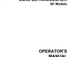 Farmhand 1PD670996 Operator Manual - UM43 Ultramulcher (30 ft, 1996)