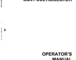 Farmhand 1PD679996 Operator Manual - CM41 Cultimulcher (18 ft, 1996)