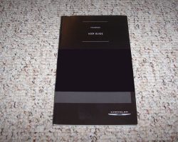 2000 Chrysler Sebring Owner's Operator Manual User Guide Set