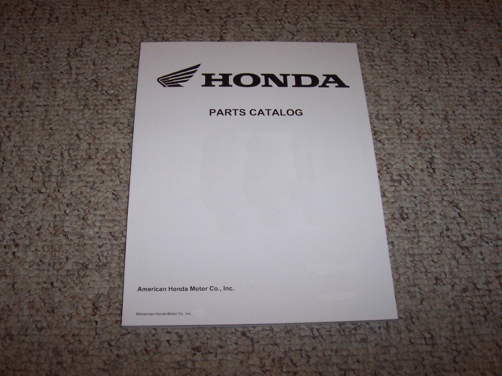 2000 Honda CBR 1100 XX Super Blackbird Parts Catalog Manual