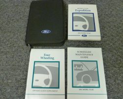 2001 Ford Expedition Owner's Manual Set