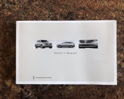 2001 Lincoln LS Owner's Operator Manual User Guide Set