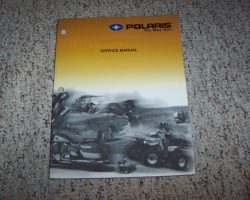 2002 Polaris Predator 90 Shop Service Repair Manual