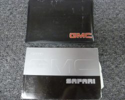 2003 GMC Safari Owner's Manual Set