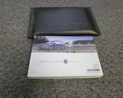 2004 Subaru Impreza & Outback Sport Owner's Manual Set
