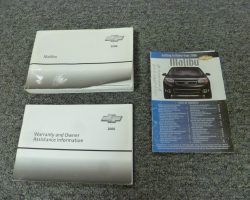2006 Chevrolet Malibu Owner's Manual Set