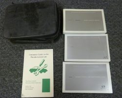 2006 Infiniti FX45 & FX35 Owner's Manual Set