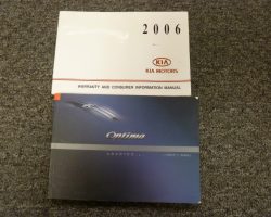 2006 Kia Optima Owner's Manual Set