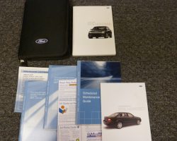 2007 Ford Five Hundred Owner's Manual Set