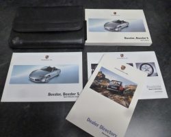 2007 Porsche Boxster & Boxster S Owner's Manual Set