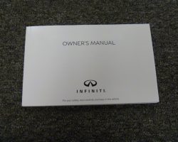 2009 Infiniti M35 & M45 Owner's Manual Set