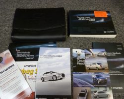 2011 Hyundai Sonata Hybrid Owner's Manual Set