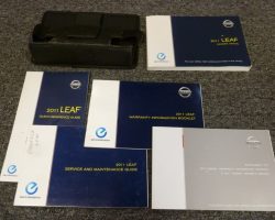 2011 Nissan LEAF Owner's Manual Set
