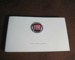 2012 Fiat 500 & 500c Owner's Manual Set