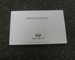 2013 Infiniti EX Owner's Manual Set