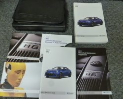 2013 Subaru BRZ Owner's Manual Set