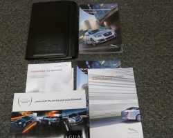 2014 Jaguar XF Owner's Operator Manual User Guide Set