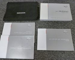 2014 Nissan Murano Owner's Manual Set