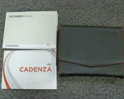 2015 Kia Cadenza Owner's Manual Set