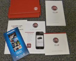 2016 Fiat 500e Owner's Manual Set