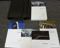 2016 Lexus NX200t Owner's Manual Set