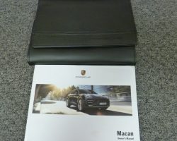2016 Porsche Macan Owner's Manual Set