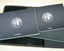 2021 Alfa Romeo Stelvio Owner's Manual Set