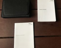 2021 Jaguar F-TYPE Owner's Manual Set
