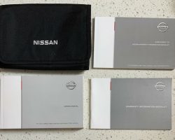 2021 Nissan Armada Owner's Manual Set