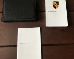 2021 Porsche Taycan Owner's Manual Set