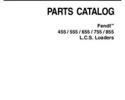 Fendt 3906297M1 Parts Book - 455 / 555 / 655 / 755 / 855 Loader (control system)
