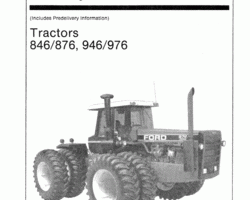 Assembly Instructions for Versatile Tractors model 946